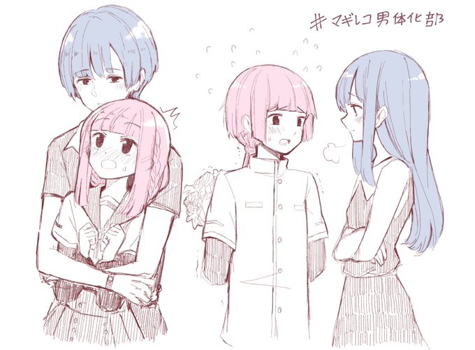 tamaki iroha and nanami yachiyo (mahou shoujo madoka magica and 1 more) drawn by christy_mii