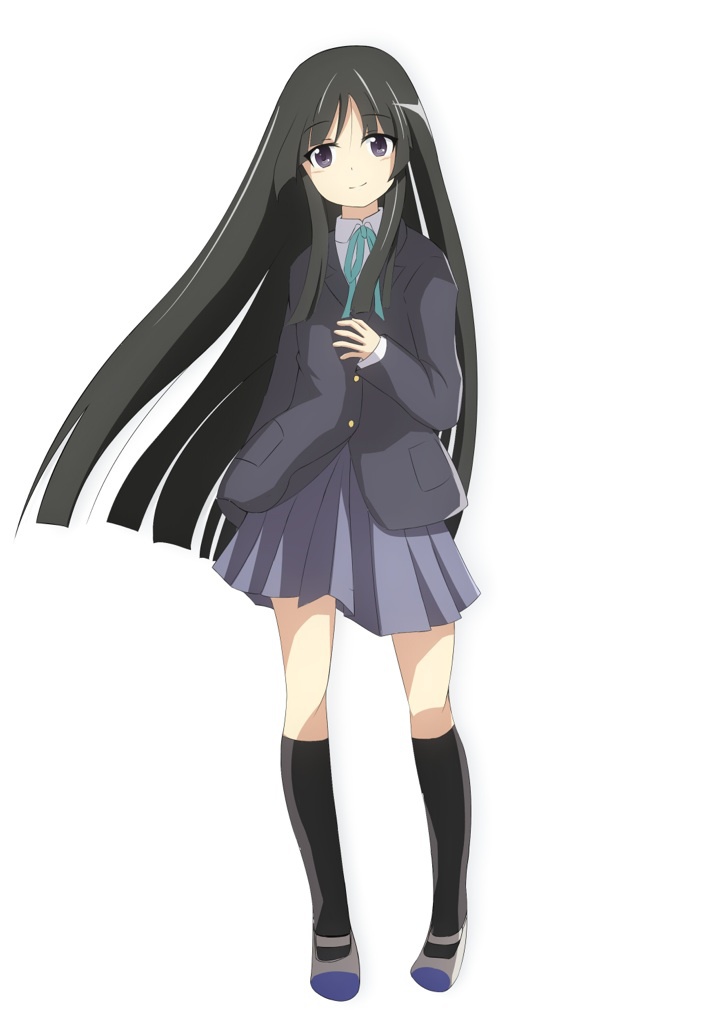 akiyama mio (k-on!) drawn by super-saiya-0173