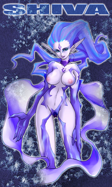shiva (final fantasy and 1 more) drawn by tomotsuka_haruomi