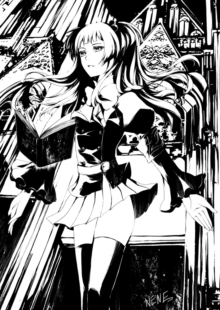 ushiromiya ange (umineko no naku koro ni) drawn by satsuyu_ito