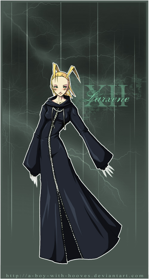 larxene (kingdom hearts) drawn by a-boy-with-hooves