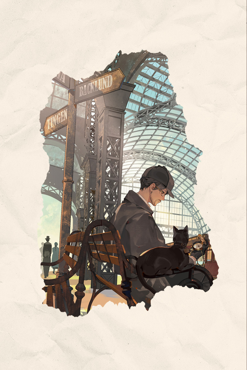 klein moretti and sherlock moriarty (lord of the mysteries)