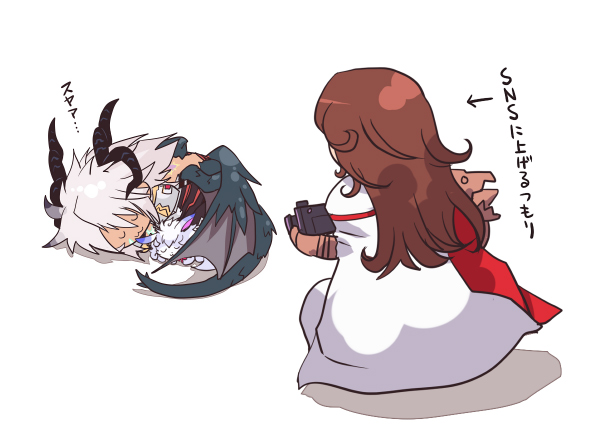fou, siegfried, and georgios (fate and 1 more) drawn by emon-yu