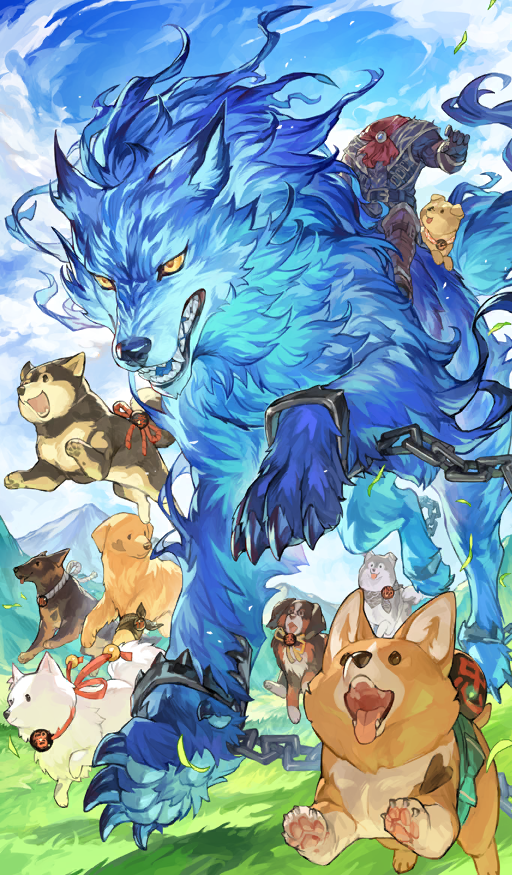 lobo, hessian, sousuke, shino, genpachi, and 5 more (fate and 1 more) drawn by tapioka_chaso