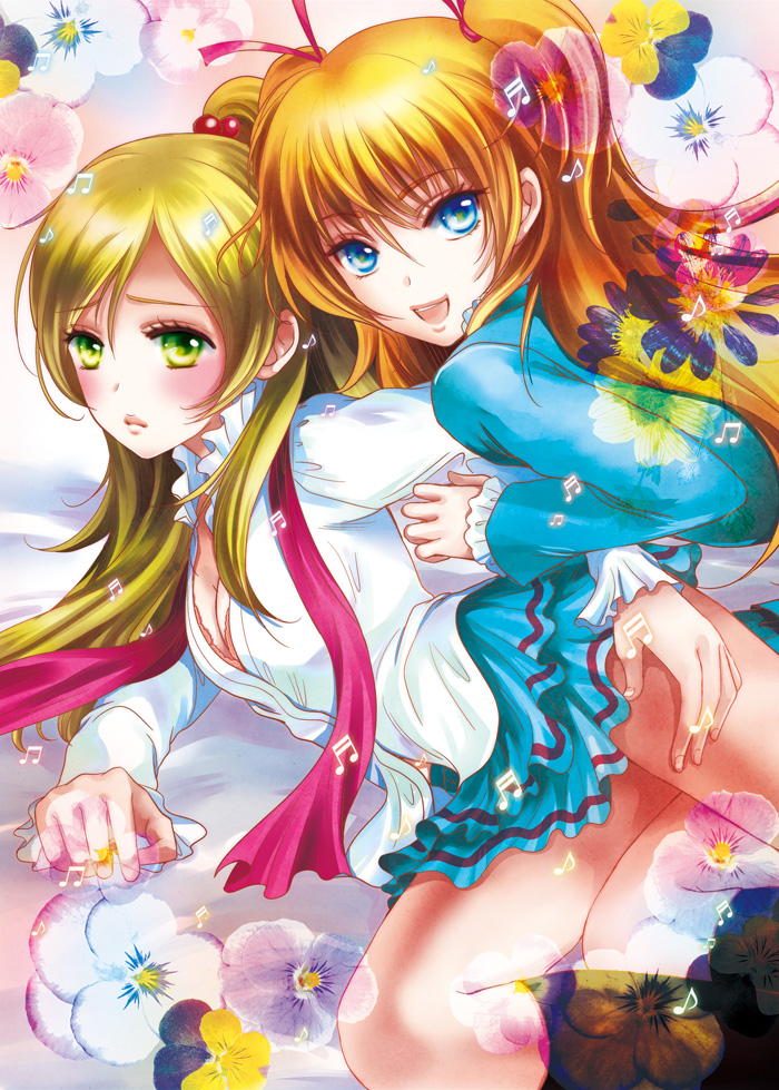 houjou hibiki and minamino kanade (precure and 1 more) drawn by k-zima