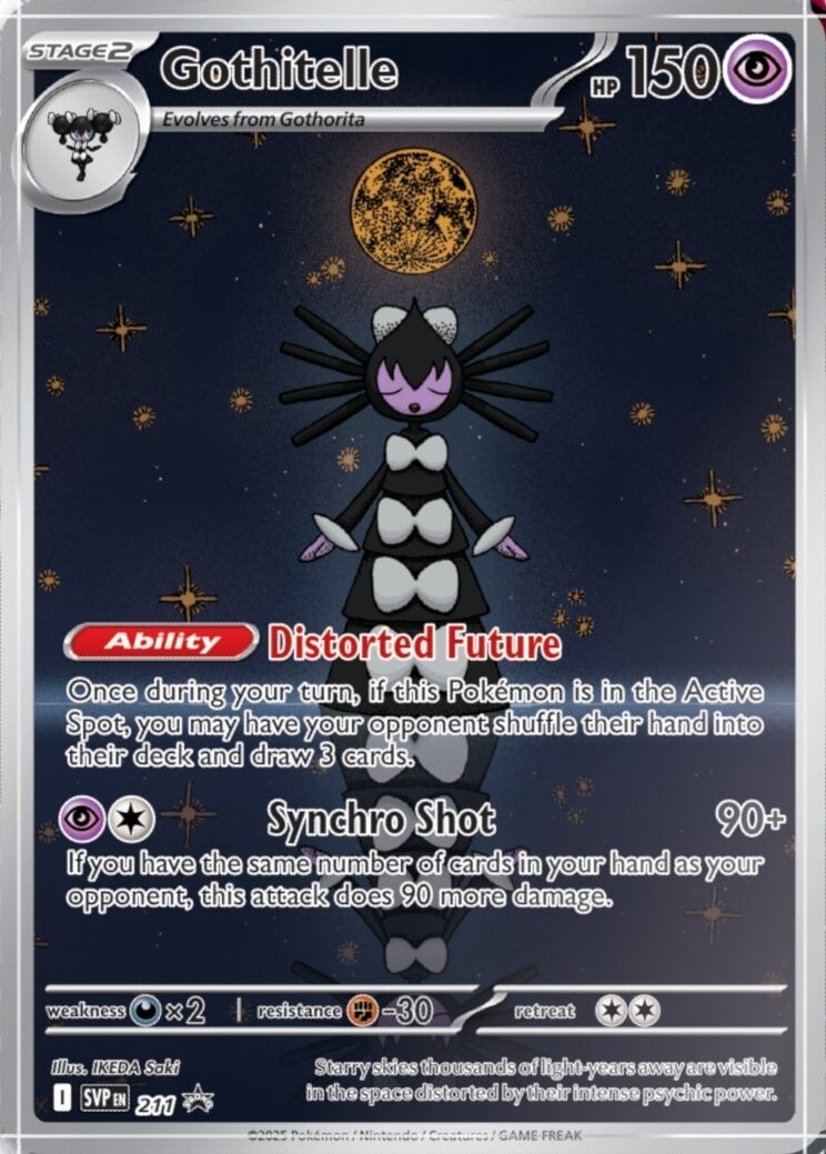 gothitelle and gothorita (pokemon and 1 more) drawn by sakikeda