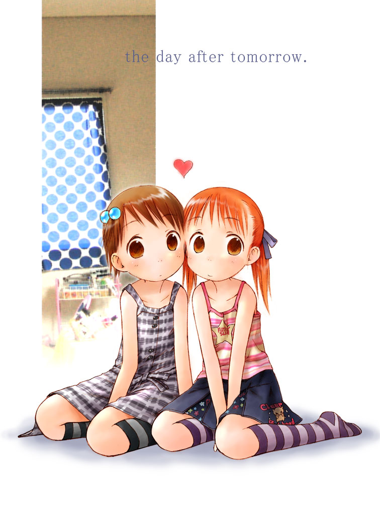 itou chika and matsuoka miu (ichigo mashimaro) drawn by barasui