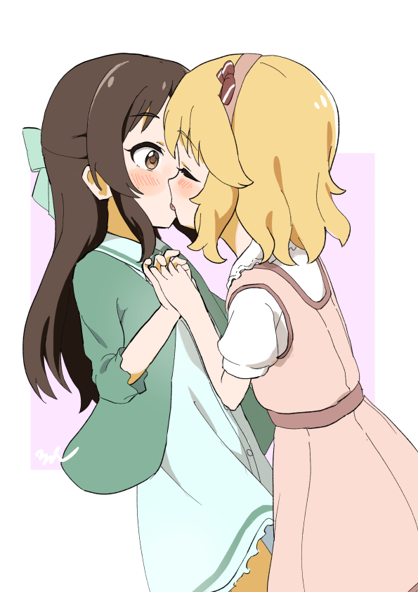 tachibana arisu and sakurai momoka (idolmaster and 1 more) drawn by aayh