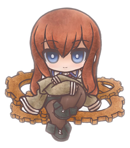 makise kurisu (steins;gate) drawn by onmitsu_doushin_a