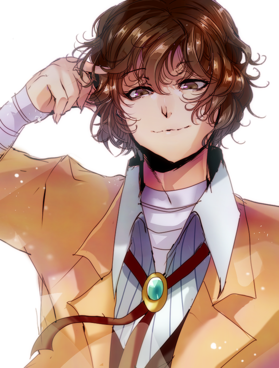 dazai osamu (bungou stray dogs) drawn by masahiro_eto