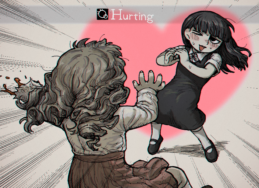 marina and samarie (fear & hunger and 1 more) drawn by sm2_hokke