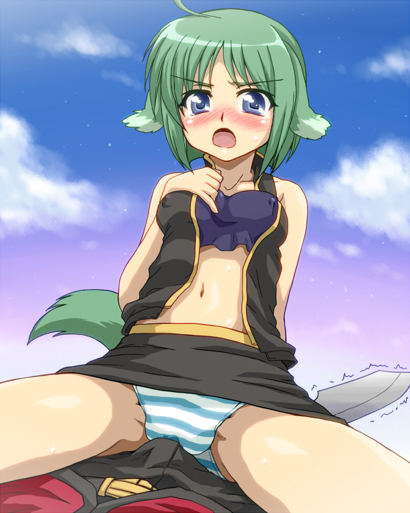 eclair martinozzi and cinque izumi (dog days) drawn by nanamo_(002a)