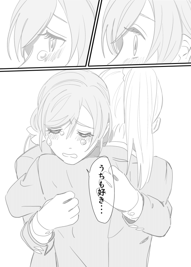 tojo nozomi and ayase eli (love live! and 1 more) drawn by fio88