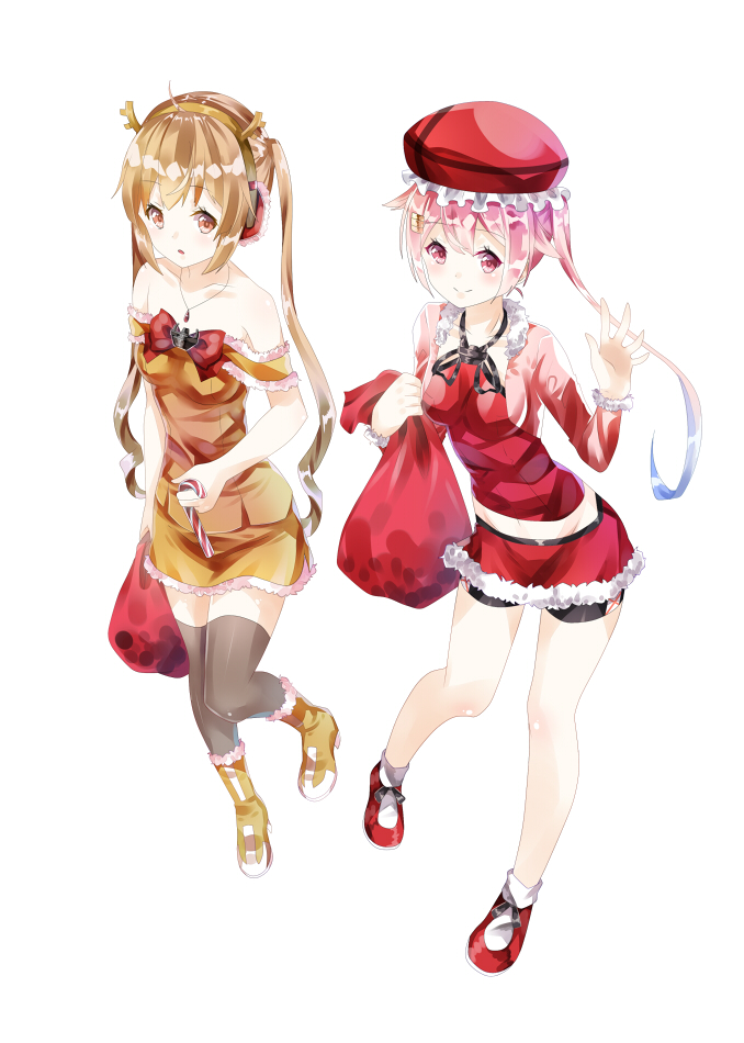 murasame and harusame (kantai collection) drawn by lutecia_syndrome