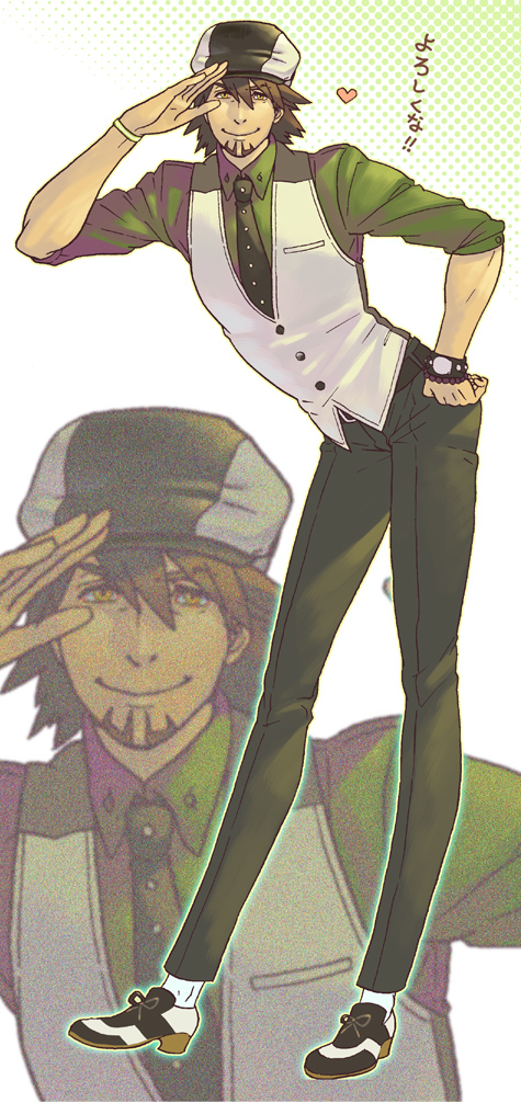 kaburagi t. kotetsu (tiger & bunny) drawn by bb_yonaga