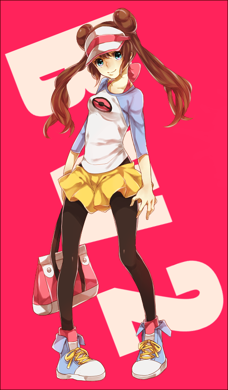 rosa (pokemon and 1 more) drawn by yutako_(mohire93)