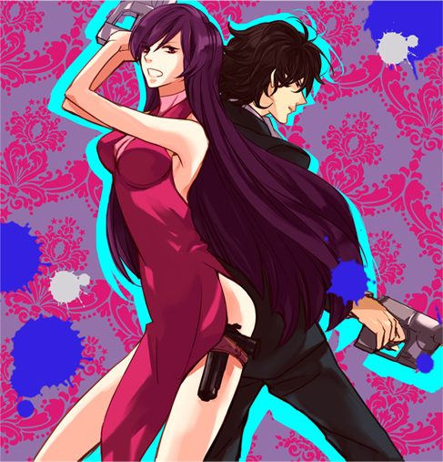 tieria erde and setsuna f. seiei (gundam and 1 more) drawn by miko_(yayamiko)