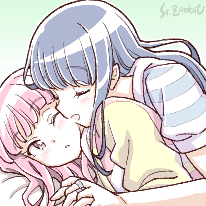 tamaki iroha and nanami yachiyo (mahou shoujo madoka magica and 1 more) drawn by studiozombie