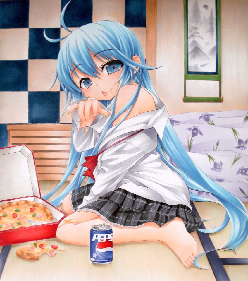 touwa erio (denpa onna to seishun otoko and 1 more) drawn by yukitsuki_kokoro