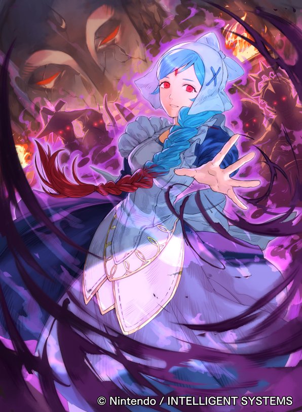 lilith and anankos (fire emblem and 2 more) drawn by mayo_(becky2006)
