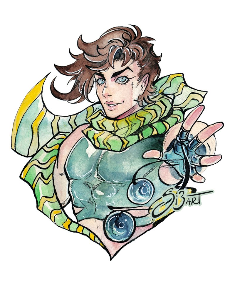 joseph joestar (jojo no kimyou na bouken and 1 more) drawn by si3art
