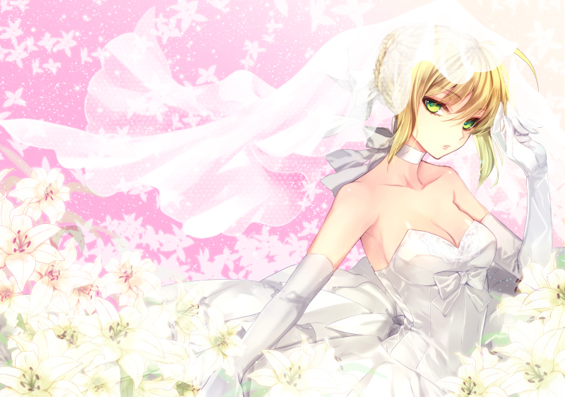 artoria pendragon and saber (fate and 1 more) drawn by hachini