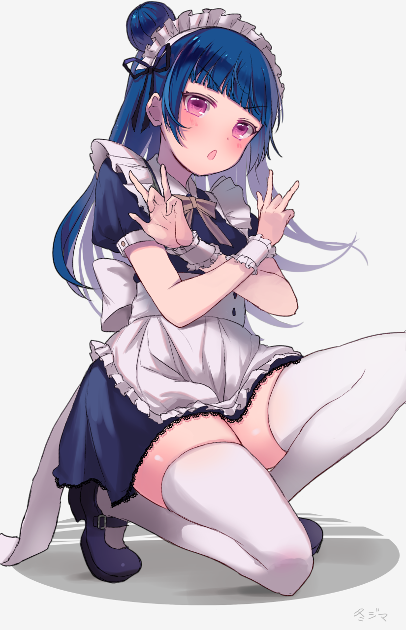 tsushima yoshiko (love live! and 1 more) drawn by fuyuzima