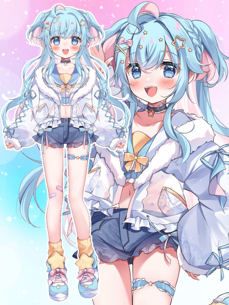 awahoshi yura (voice-ore) drawn by gau_(n00_shi)