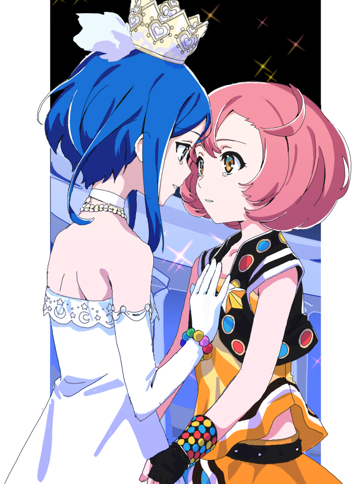 ayase naru and rinne (pretty series and 2 more) drawn by yadehi