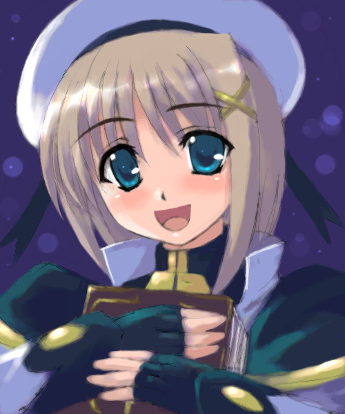 yagami hayate (lyrical nanoha and 2 more) drawn by genshi