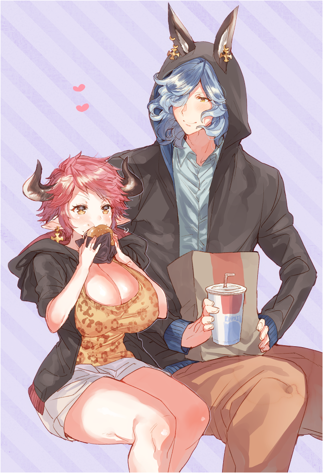 sturm and drang (granblue fantasy) drawn by eno_yukimi