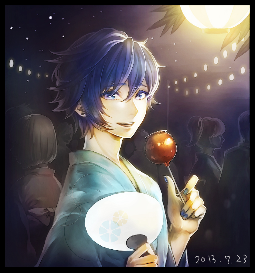 kaito (vocaloid and 1 more) drawn by matcha_(higashiya0401)