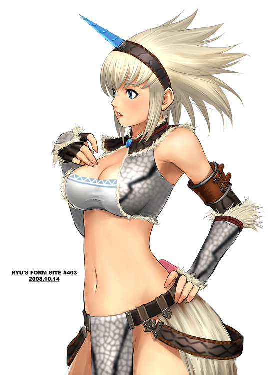 monster hunter (monster hunter) drawn by ryu_(ryu's_form_site)