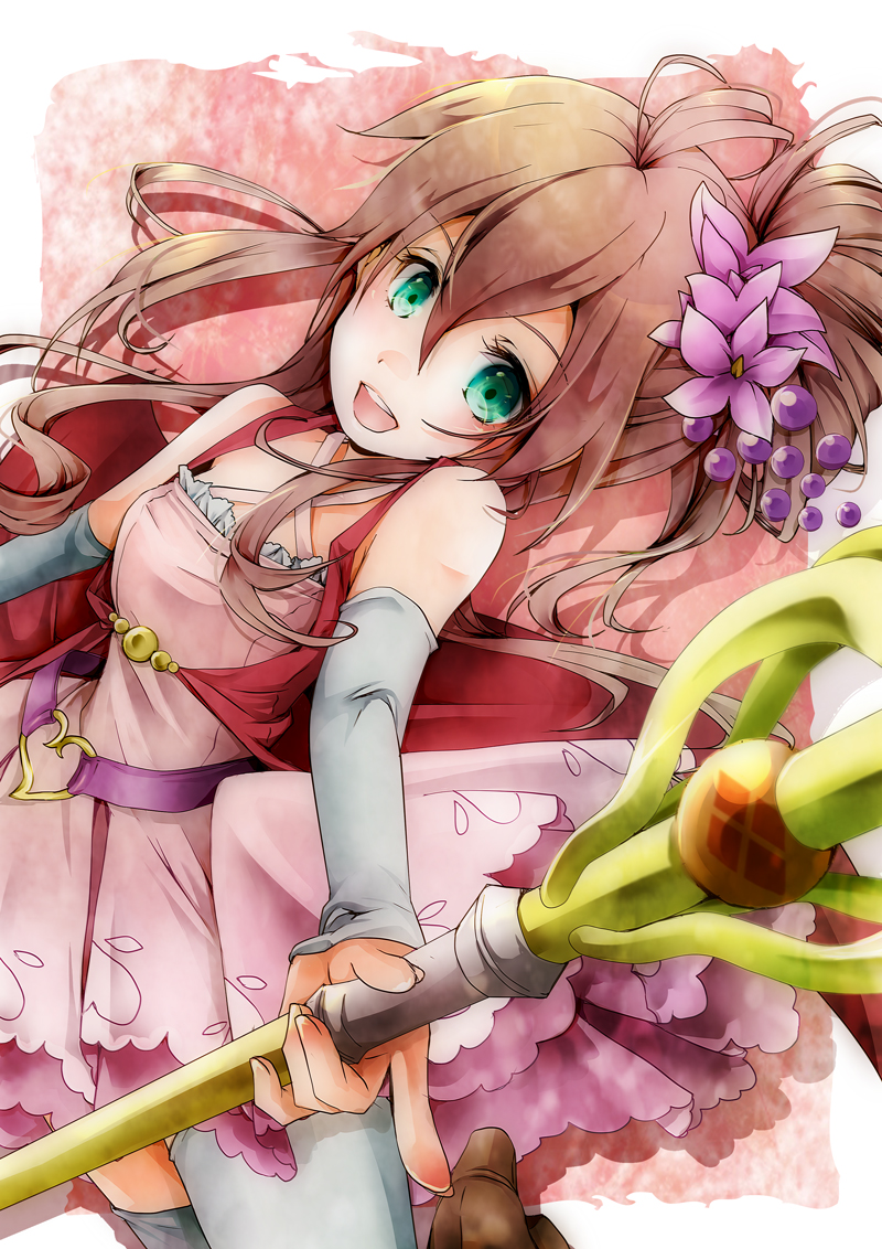 momoyama koi (mahou shoujo taisen and 1 more) drawn by akatsuki_hijiri