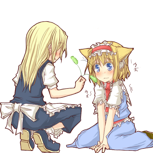 kirisame marisa and alice margatroid (touhou) drawn by natsuk