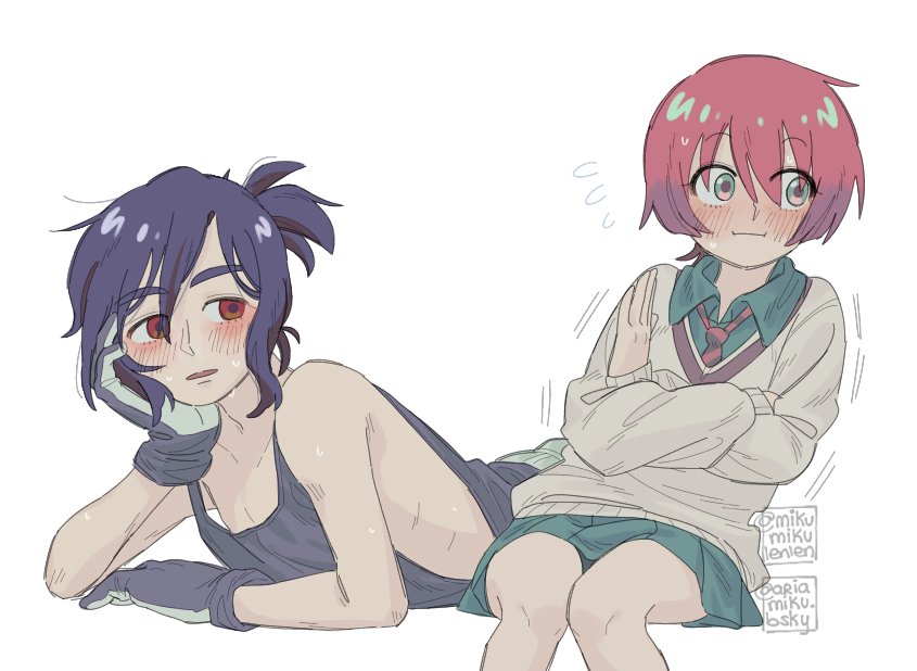 amate yuzuriha and shuji ito (gundam and 1 more) drawn by ariamikukanzaki