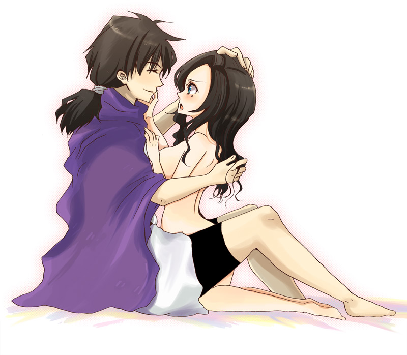 hero and deborah (dragon quest and 1 more) drawn by icomemo