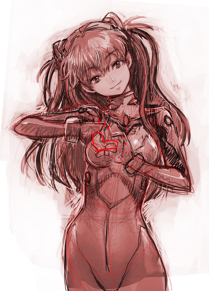 souryuu asuka langley (neon genesis evangelion) drawn by boyaking