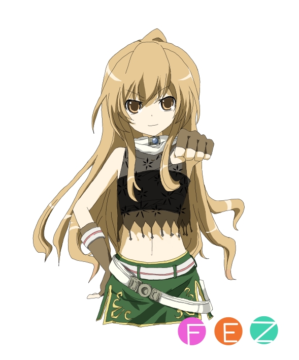 aisaka taiga and scout (toradora! and 2 more) drawn by poma