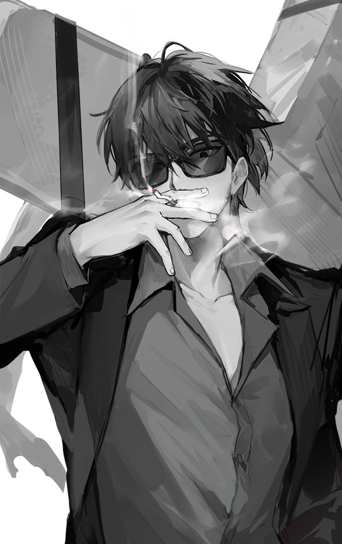 nicholas d. wolfwood (trigun and 1 more) drawn by hou_(ppo)