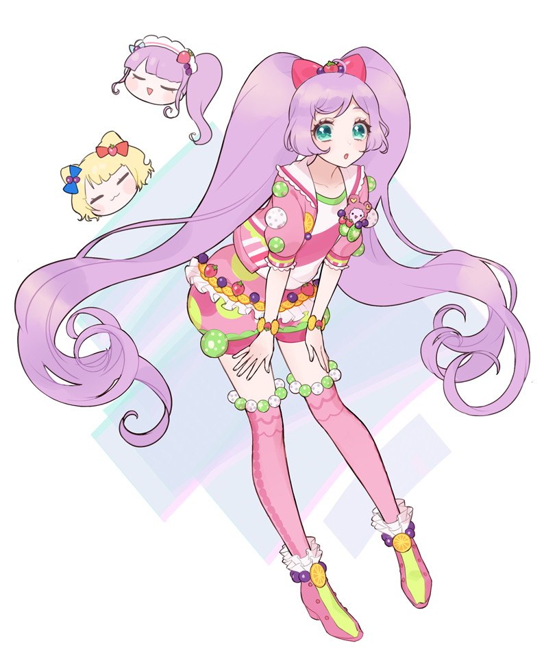 manaka laala, manaka non, and minami mirei (pretty series and 1 more) drawn by nanceee_305