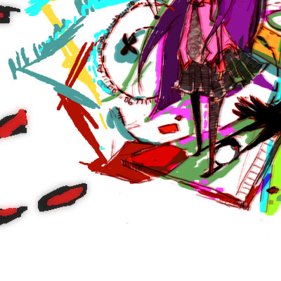 senjougahara hitagi (monogatari and 1 more) drawn by shichi_kagi