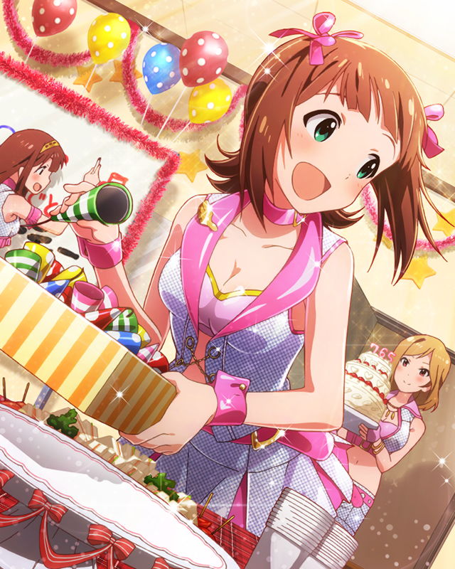 amami haruka, tanaka kotoha, and momose rio (idolmaster and 1 more)