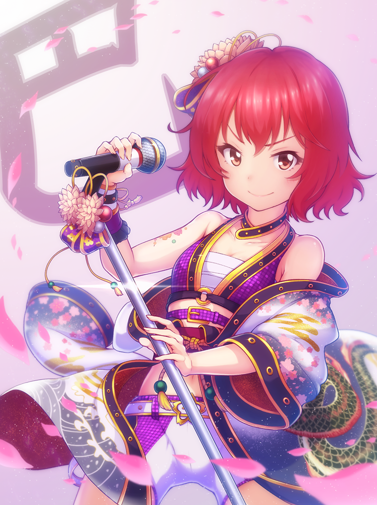 murakami tomoe (idolmaster and 2 more) drawn by poroze