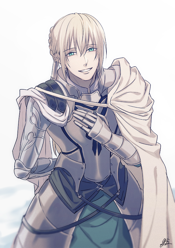 bedivere (fate and 2 more) drawn by oui_lion