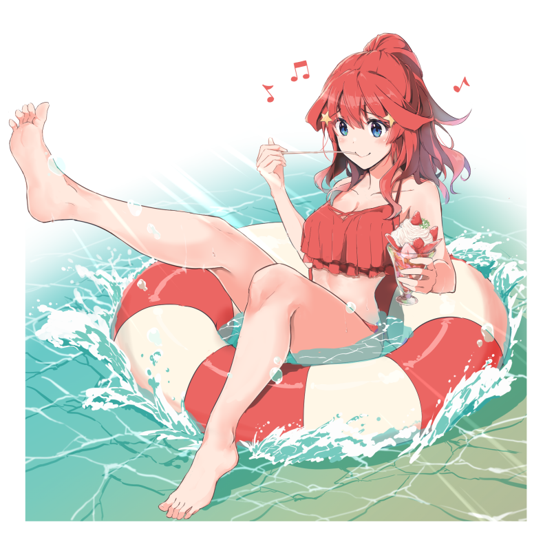 nakano itsuki (go-toubun no hanayome) drawn by yuuri_(orz_commushows)