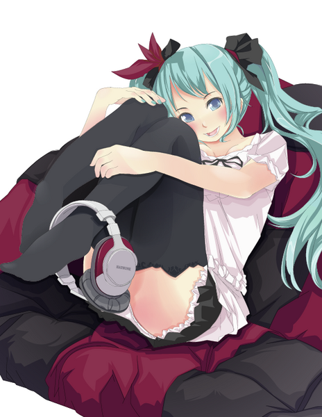hatsune miku (vocaloid and 1 more) drawn by kazuha_nanako