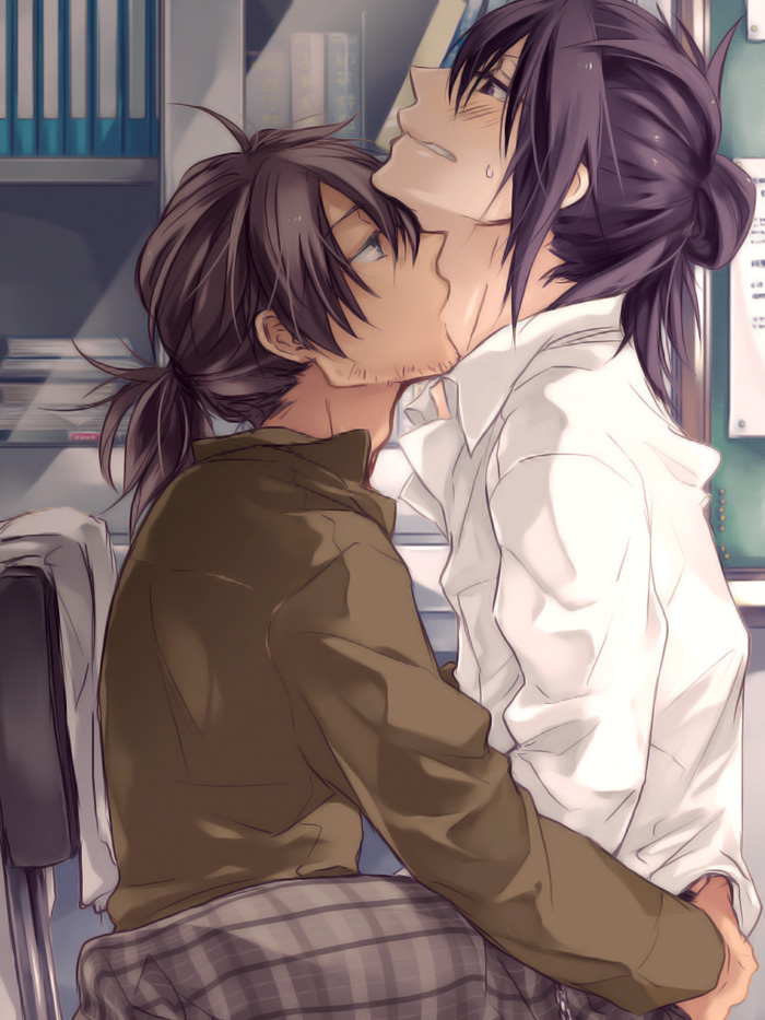 yuri lowell and raven (tales of and 1 more) drawn by maka_(morphine)