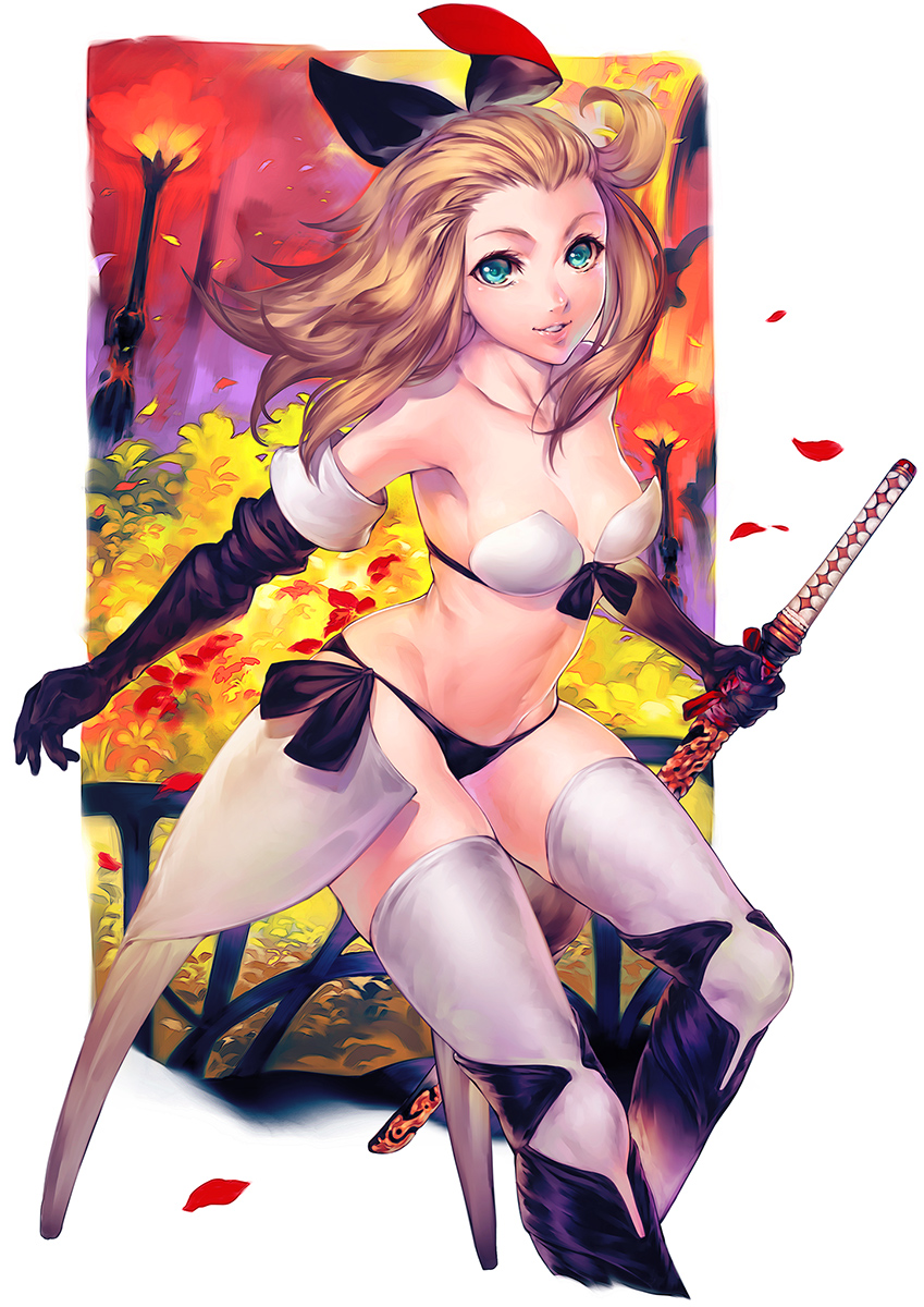 edea lee (bravely default and 1 more) drawn by simosi