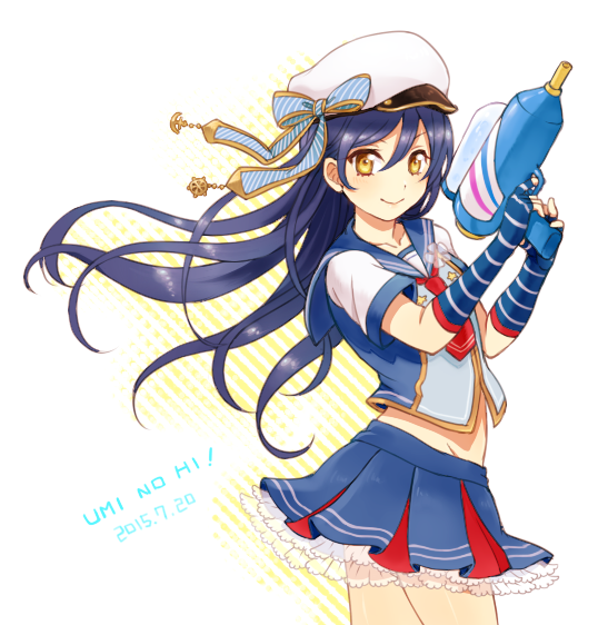 sonoda umi (love live! and 2 more) drawn by heru_(totoben)